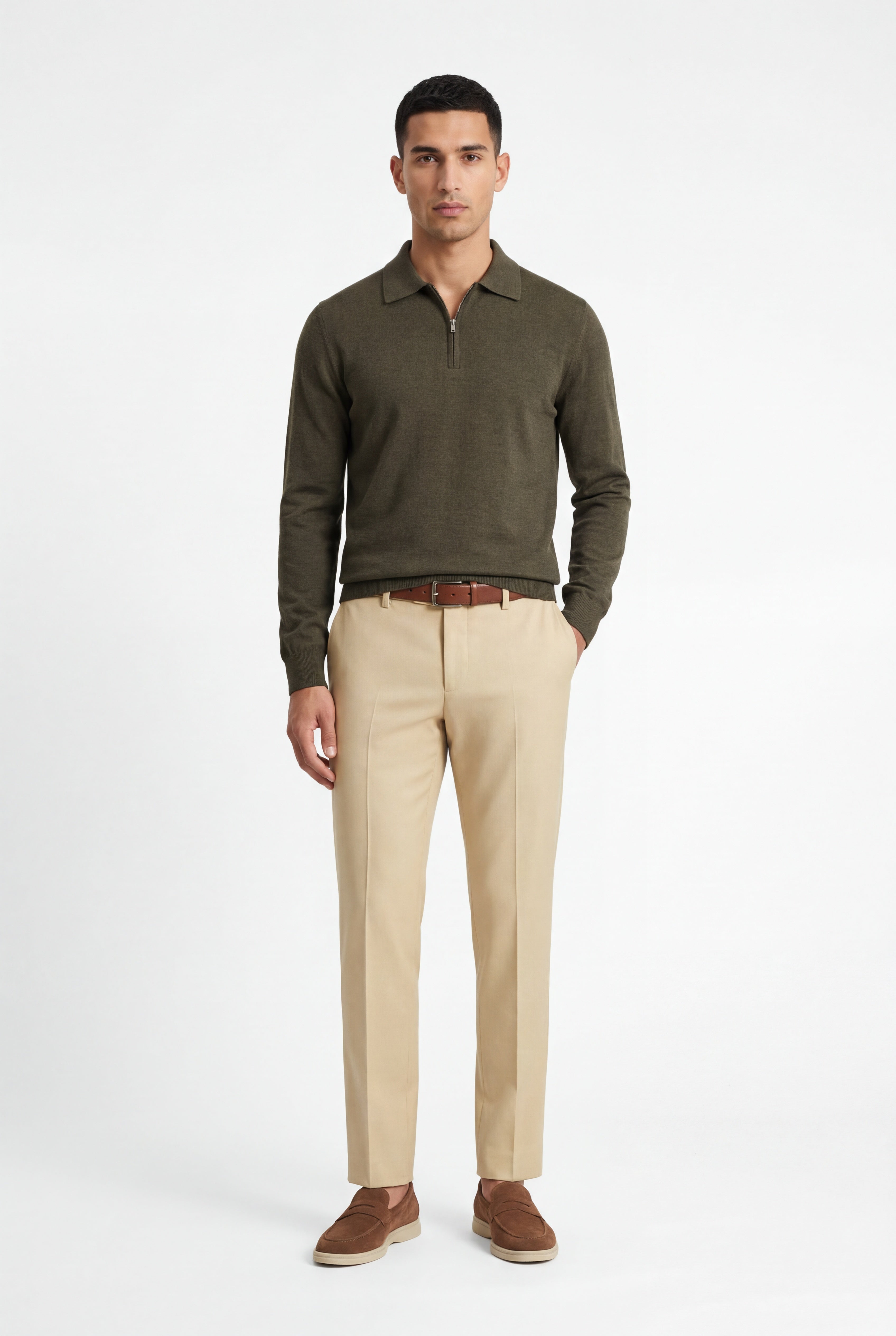 Beige Nina Pantalon