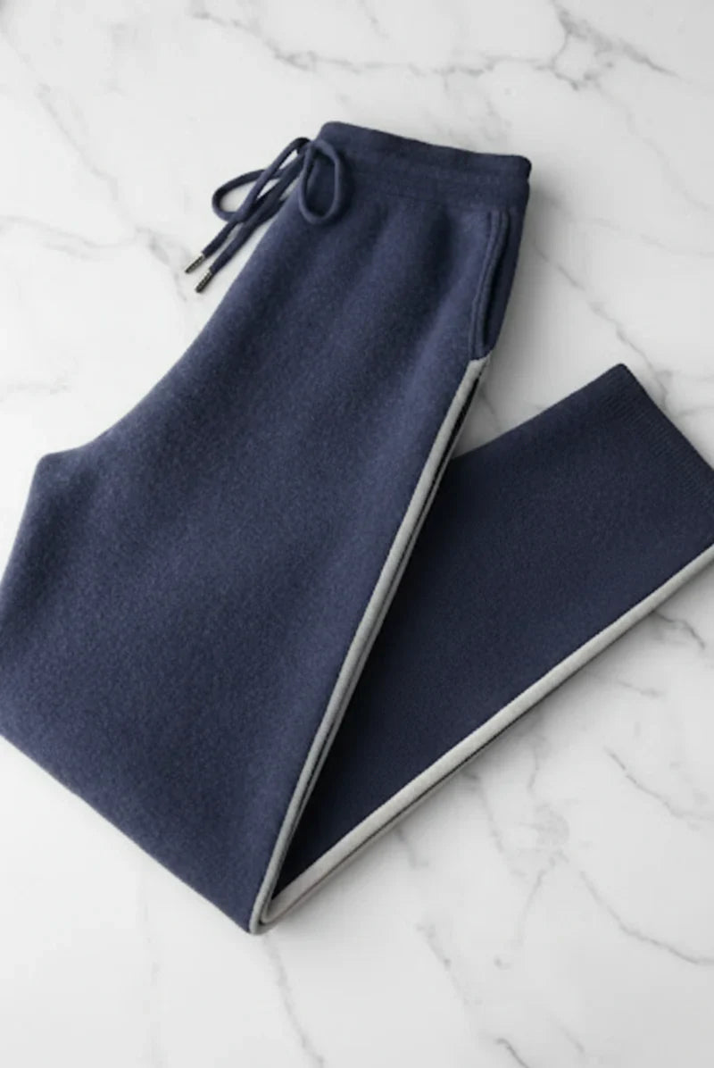 Blue Nina Cashmere Set