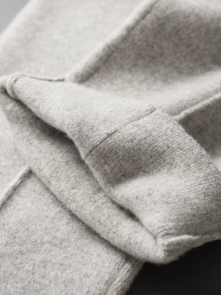 Calça Leisure em Lã Merino Extrafina Pura