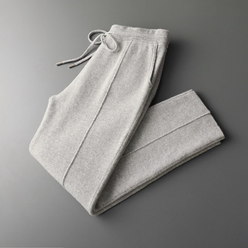 Calça Leisure em Lã Merino Extrafina Pura