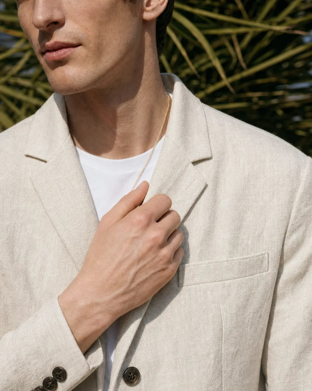 Nina Soft Suade Blazer - Beige