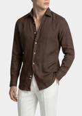 Camisa Portofino Coastal - Marrom Escuro